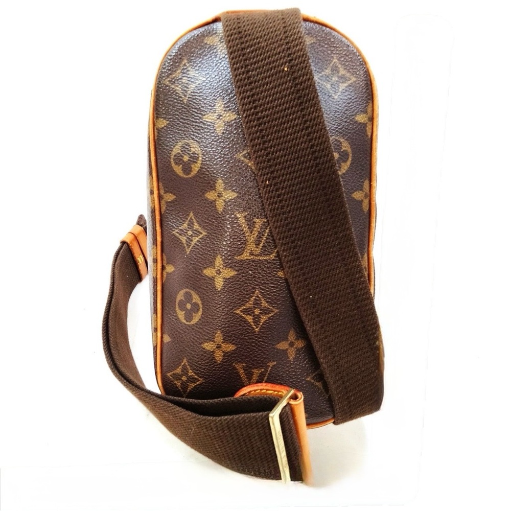💕LOUIS VUITTON💕 Authentic Vintage Monogram Pochette Gange Bum Sling Bag Dust Bag - Picture 5 of 12